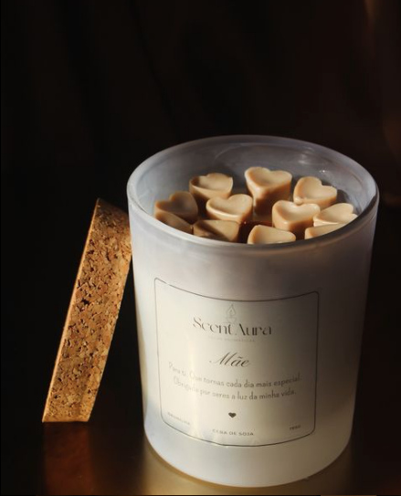 Vela NATURA (corações)
