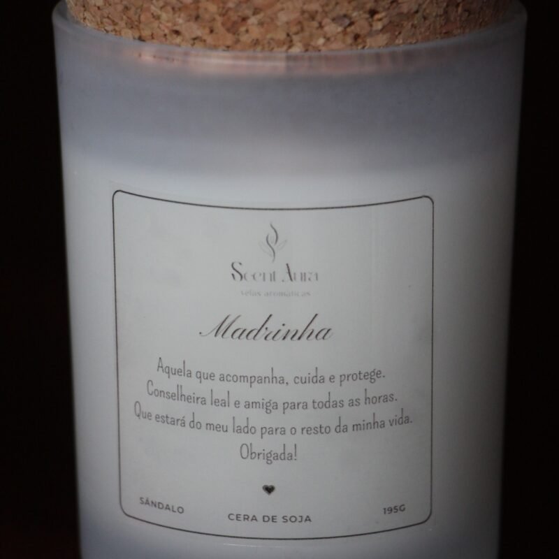 Vela NATURA (Madrinha)