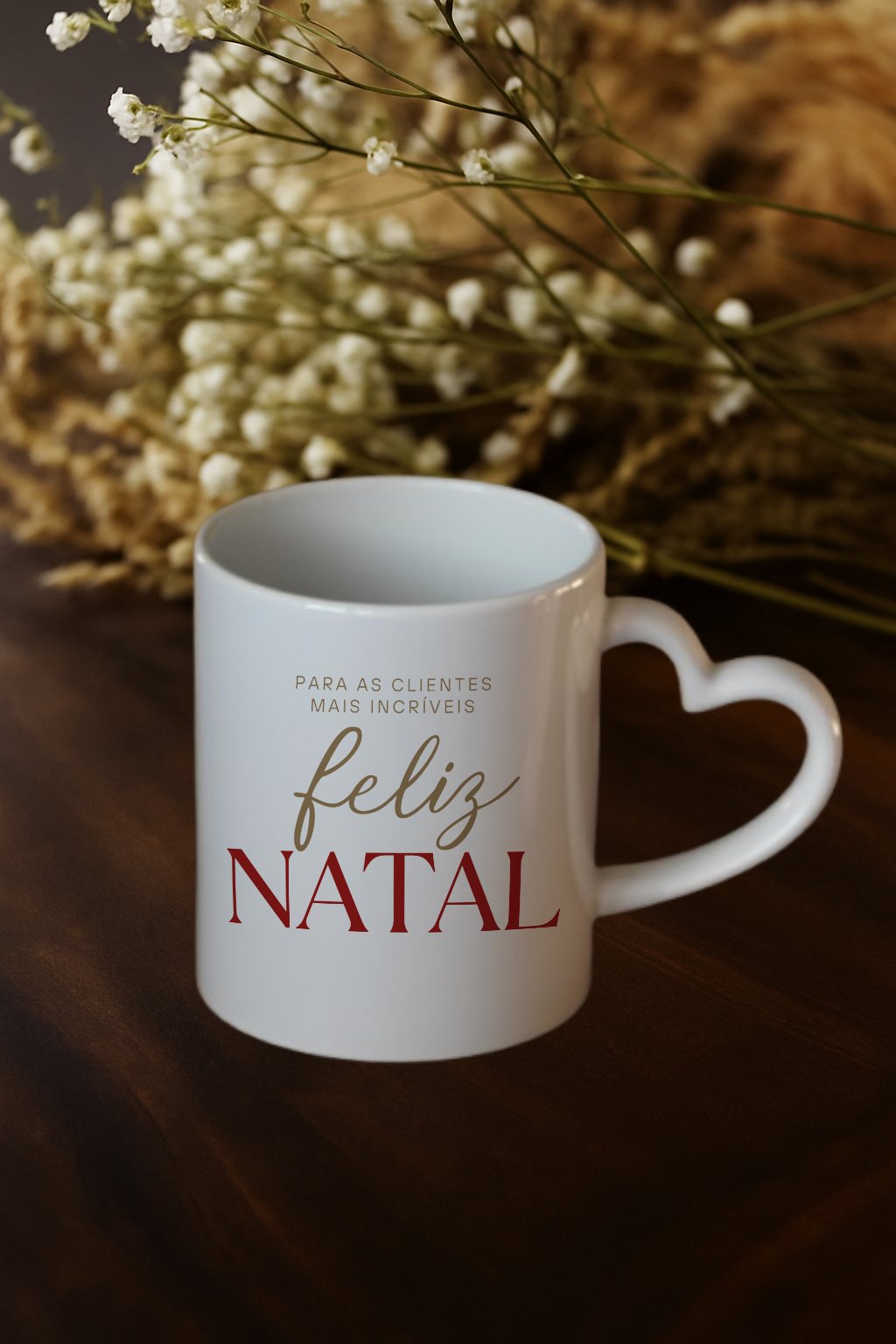 Caneca Personalizada Natal (clientes) 1 Caneca personalizada Natal com design exclusivo ideal para oferecer como presente.