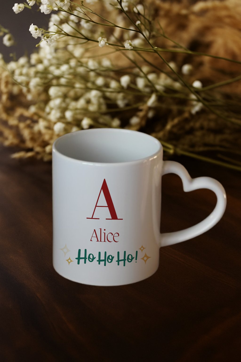 Caneca Personalizada Natal (Inicial do nome) 1 Caneca Personalizada Natal (Inicial do nome)